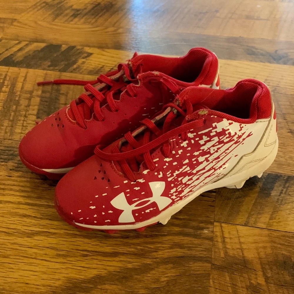 Baseball cleats.